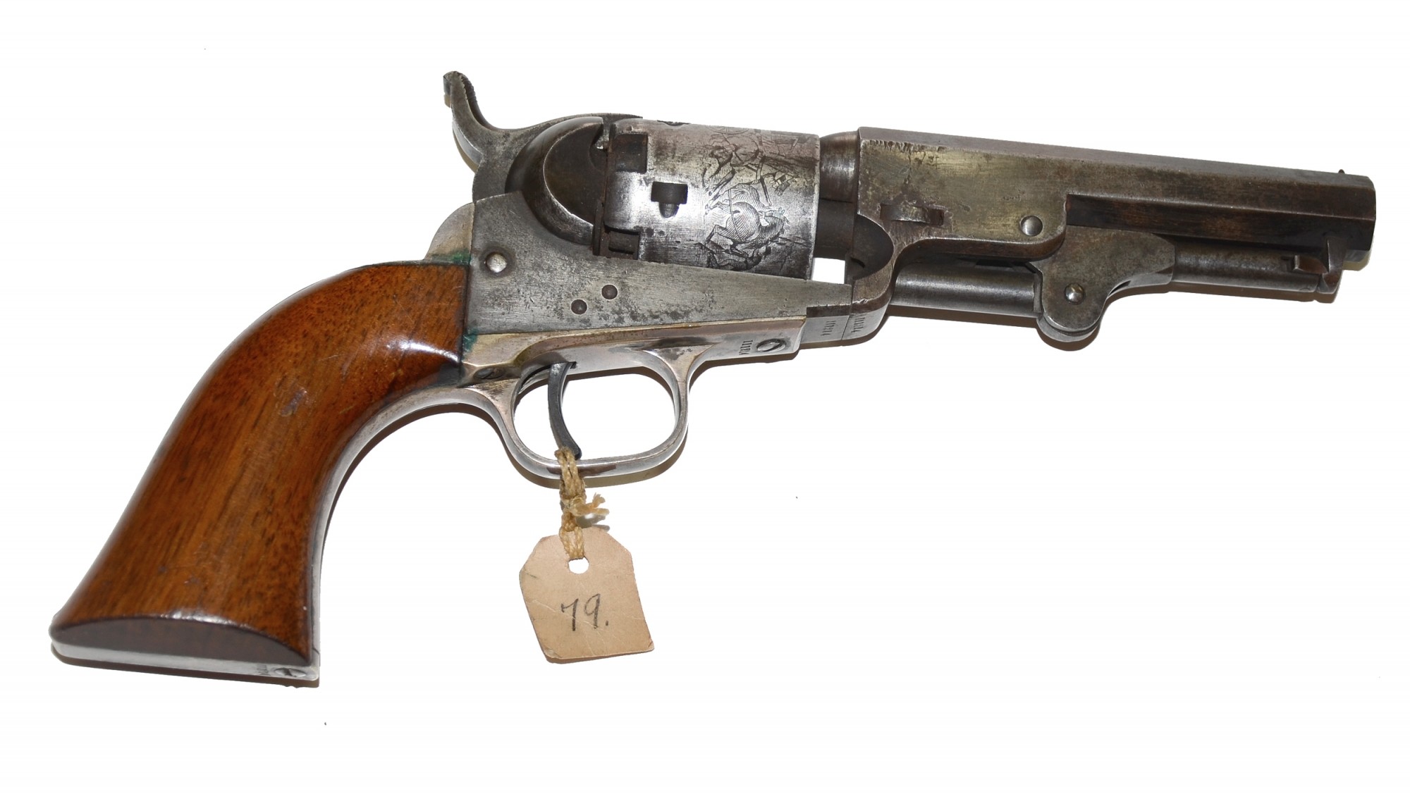 HANDSOME COLT MODEL 1849 POCKET REVOLVER IN FINE CONDITION WITH ALL ...