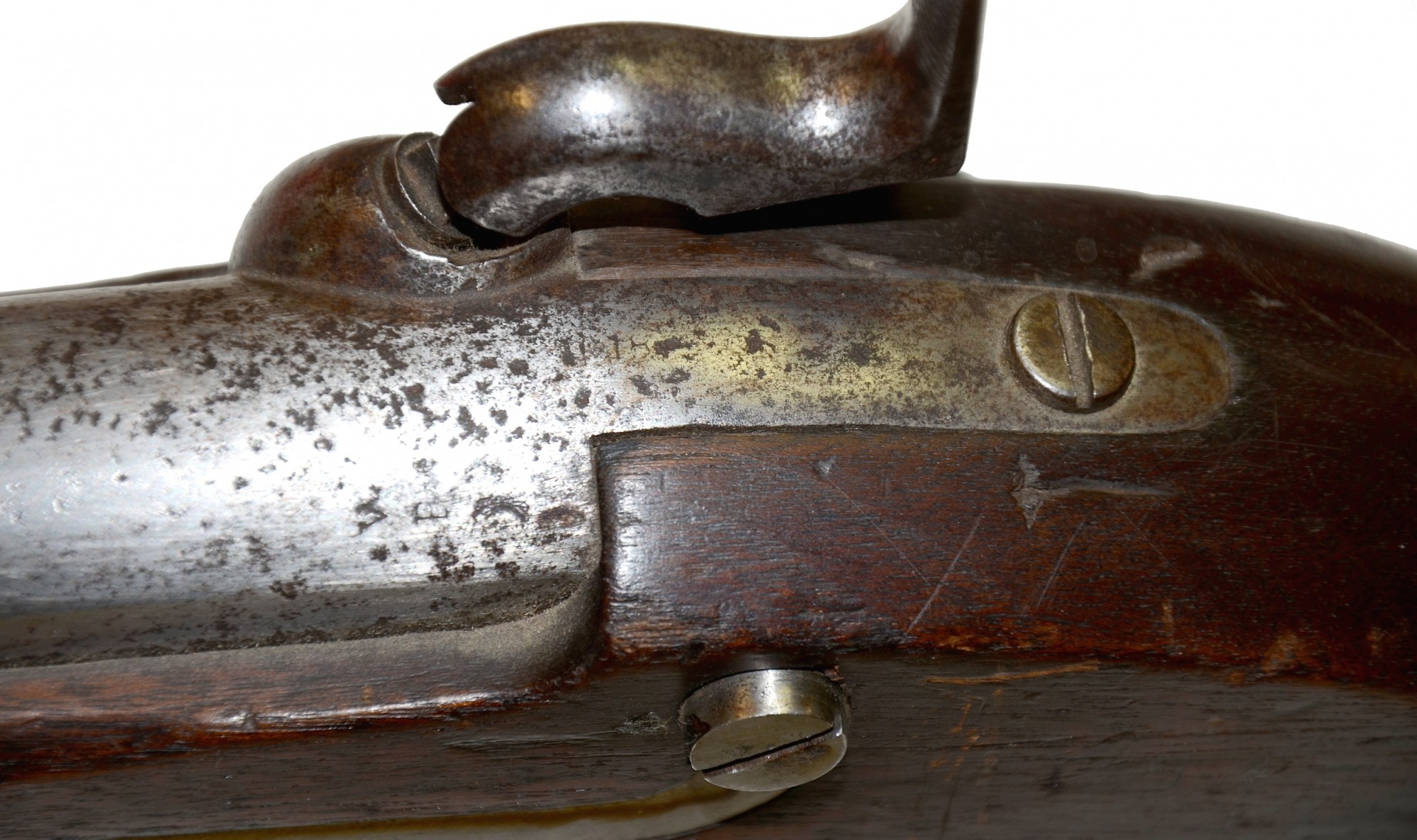 SPRINGFIELD M1842 U.S. PERCUSSION MUSKET DATED 1853 — Horse Soldier