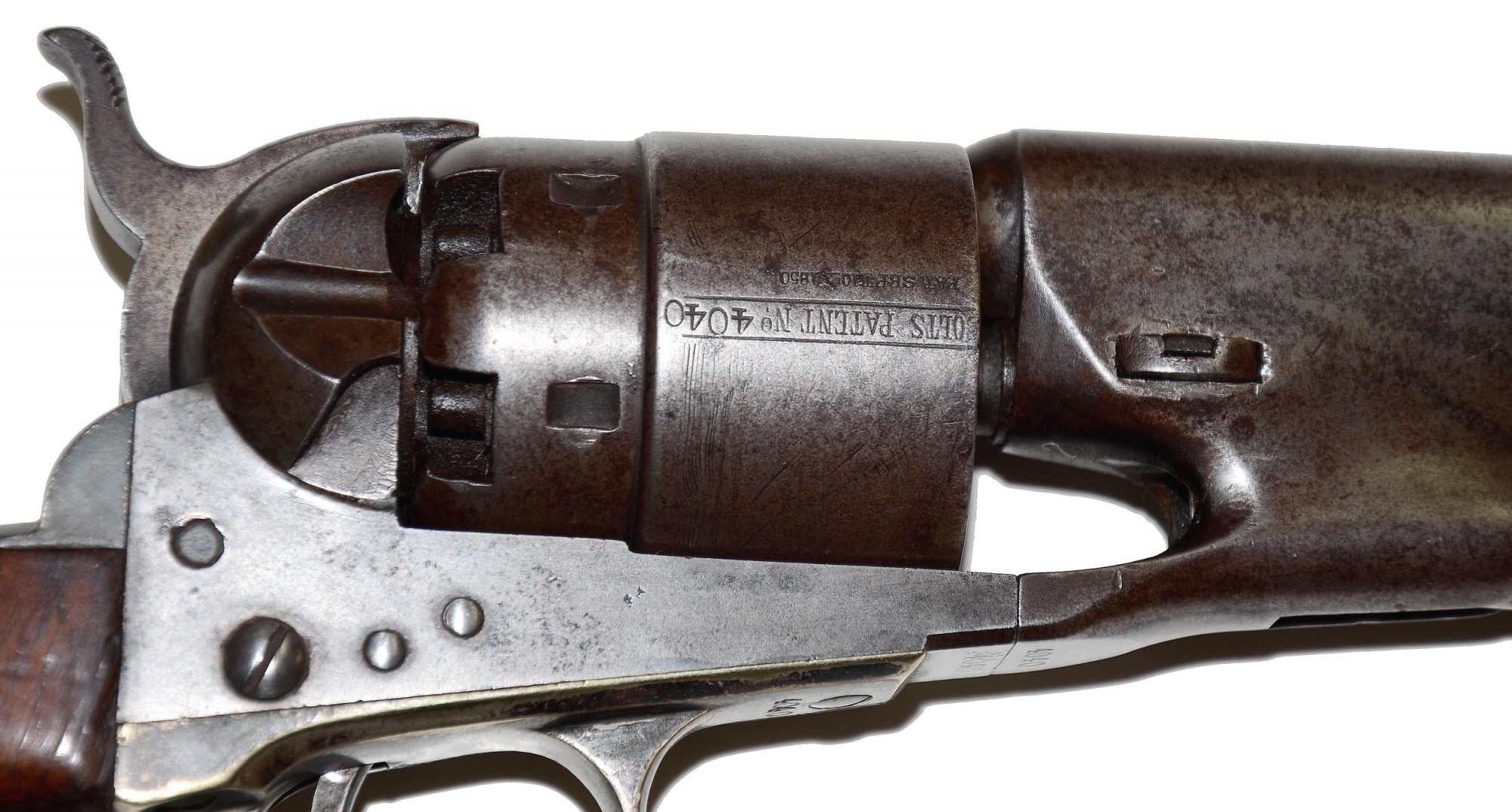 A FINE, CIVIL WAR, FOUR-SCREW COLT MODEL 1860 ARMY PERCUSSION REVOLVER ...